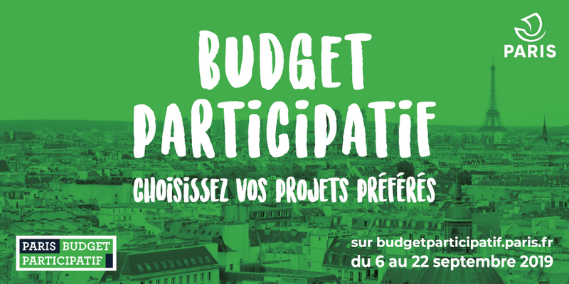 Bannière Budget participatif 2019 vote